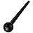Retrospec Steel Macebell 5 to 30lbs for Men & Women Steel Mace Strength Training & Full Body Workouts, Matte Black