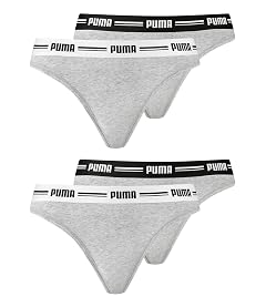 PUMA Womens G-String Thong Pack of 4