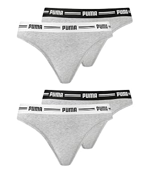PUMA Womens G-String Thong Pack of 4