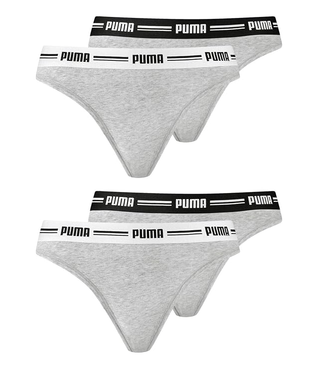 PUMA Womens G-String Thong Pack of 4