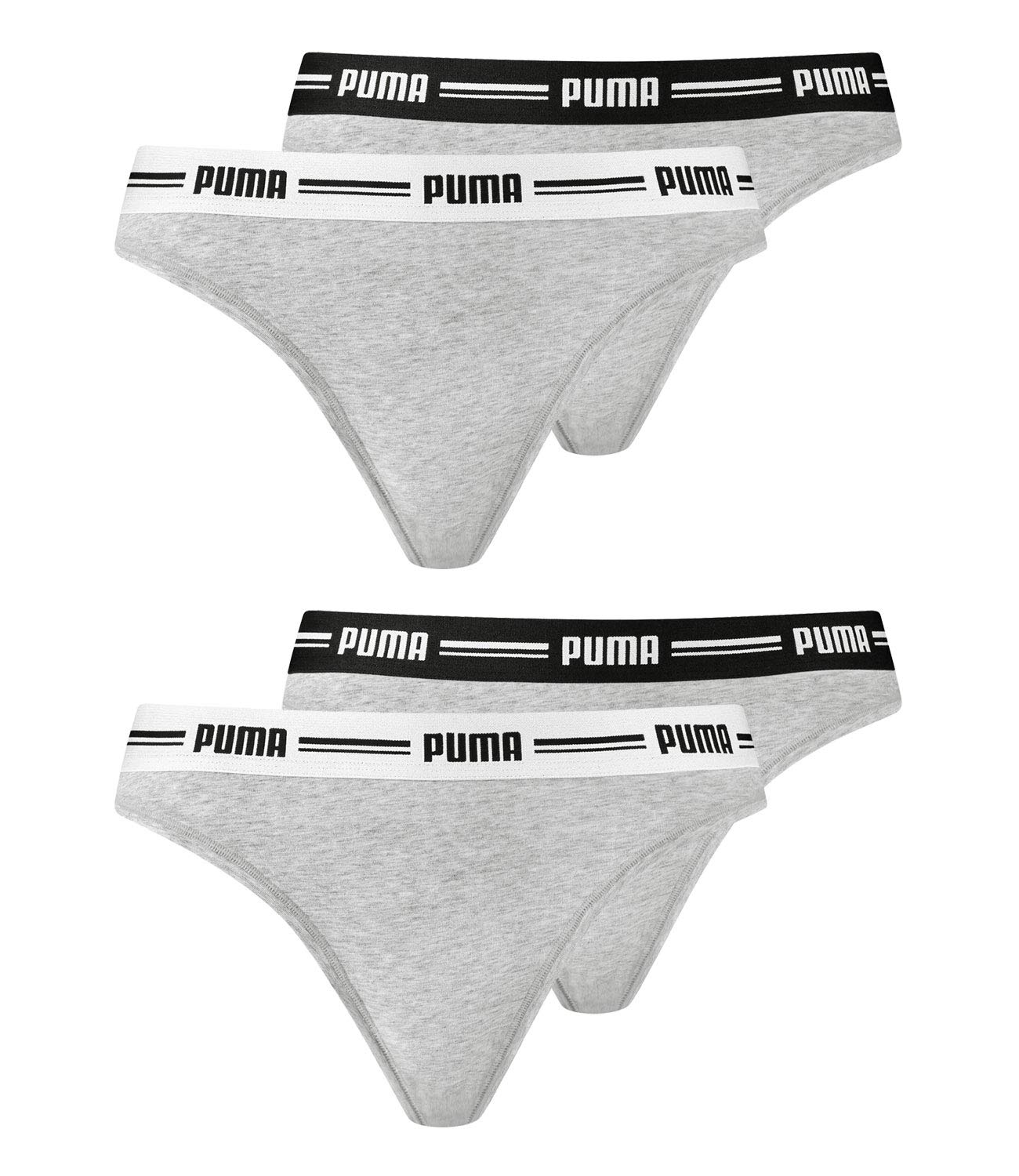 PUMA Womens G-String Thong Pack of 4