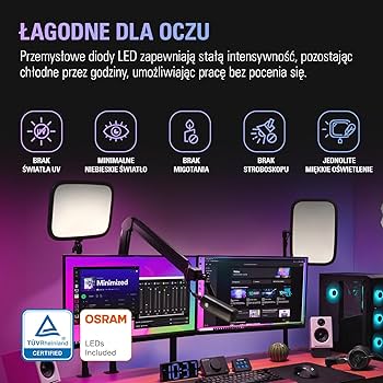 elgato KEY LIGHT 2800ルーメン Wi-Fi対応 Amazon.co.jp: Elgato Key Light - 2800ルーメンのデスク