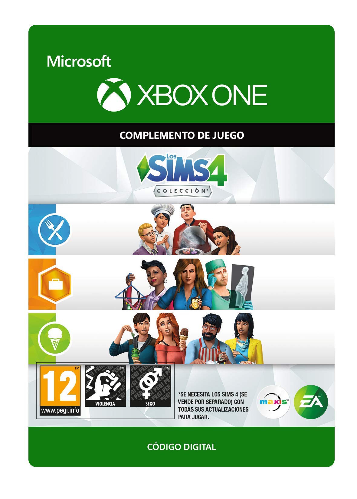 THE SIMS 4 BUNDLE (SEASONS; JUNGLE ADVENTURE; SPOOKY STUFF) - Xbox One – Código de descarga — view 25