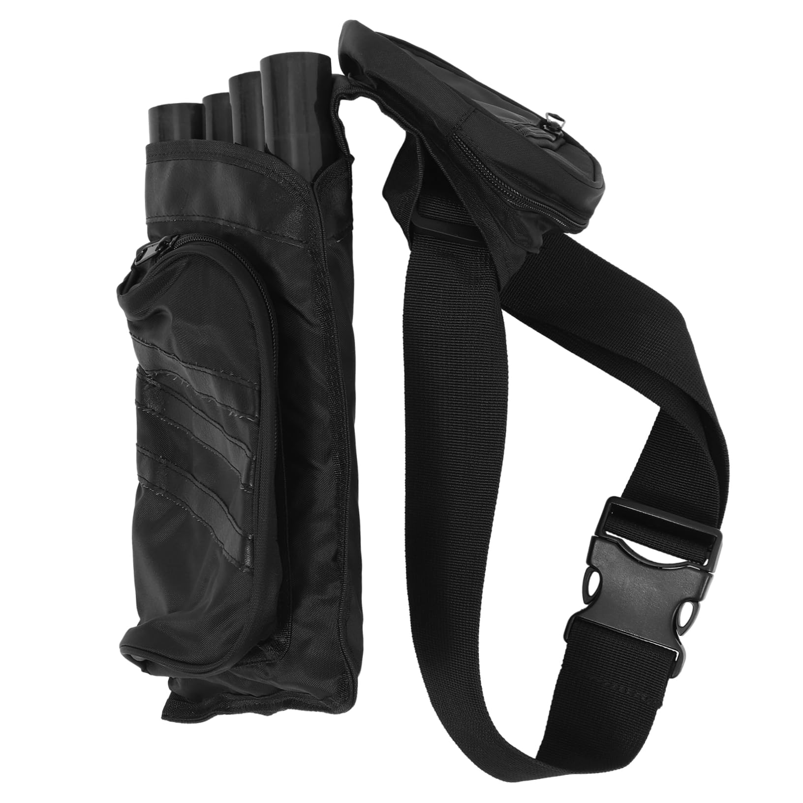 Homoyoyo Large Capacity Bag Arrow Holder for Outdoor Hunting Hanger Adjustable Buckle PVC Oxford Material Arrow Pouch for Training (no Arrows)