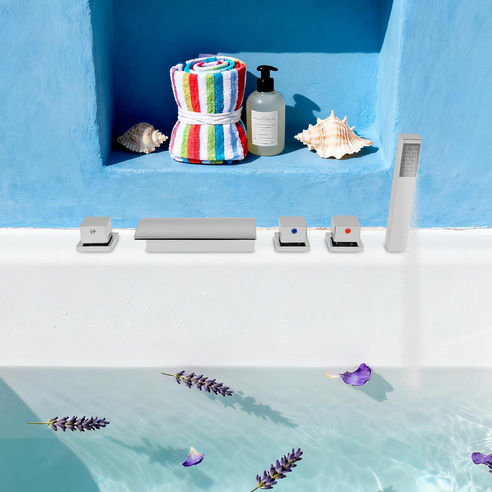 Grifo para bañera (5 orificios)