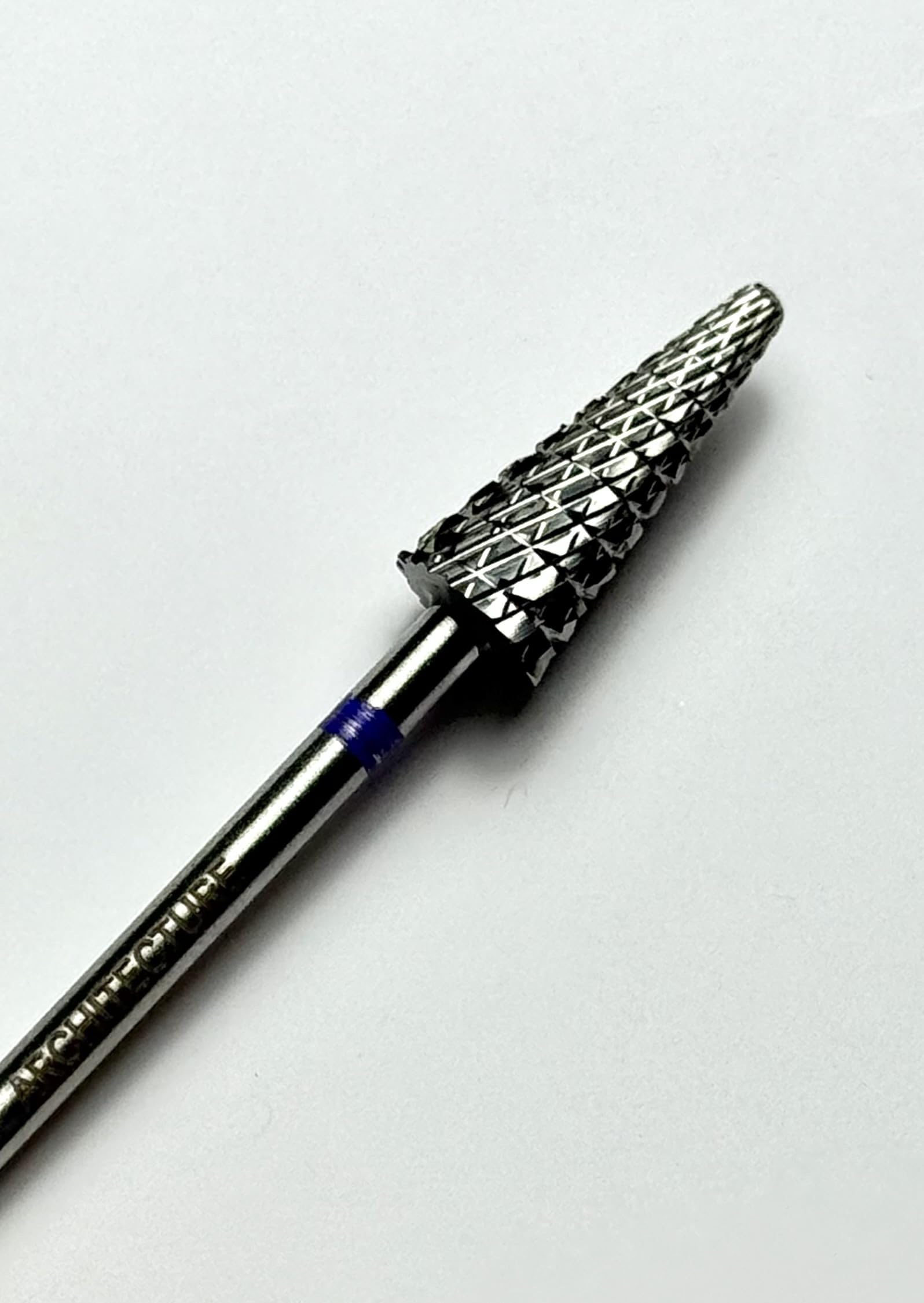 Professional Nail Drill Bit, Cone Shaped Carbide for Acrylic & Gel polish Reomval,Purple Band-picture-11