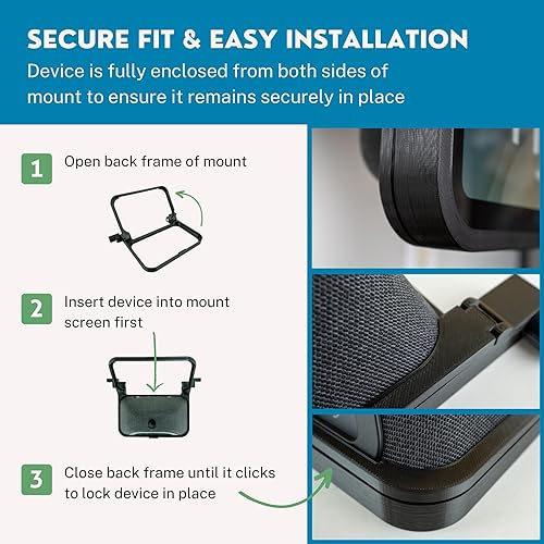 Miniatura 4 de matterform Echo Show 5 - Soporte de montaje de cocina para debajo del gabinete de 3 generación para dispositivos Tienda Alexa  Compatible con el