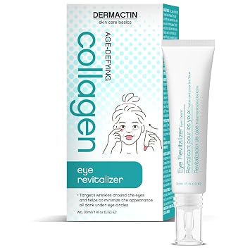 Dermactin Age يتحدى Collagen Eye Revitalizer 1 أوقية.