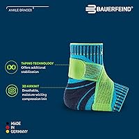 Vista 4 de Tobillera deportiva Bauerfeind - Tobillera para estabilización y protección - Correa de vendaje de figura 8 - Compresión dirigida - Ligera y duradera