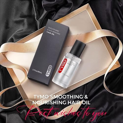 Miniatura 7 de TYMO Aceite capilar sin peso, tratamiento orgánico nutritivo para el cabello, para brillo, suavidad y protección, suero vegano perfecto para cabello