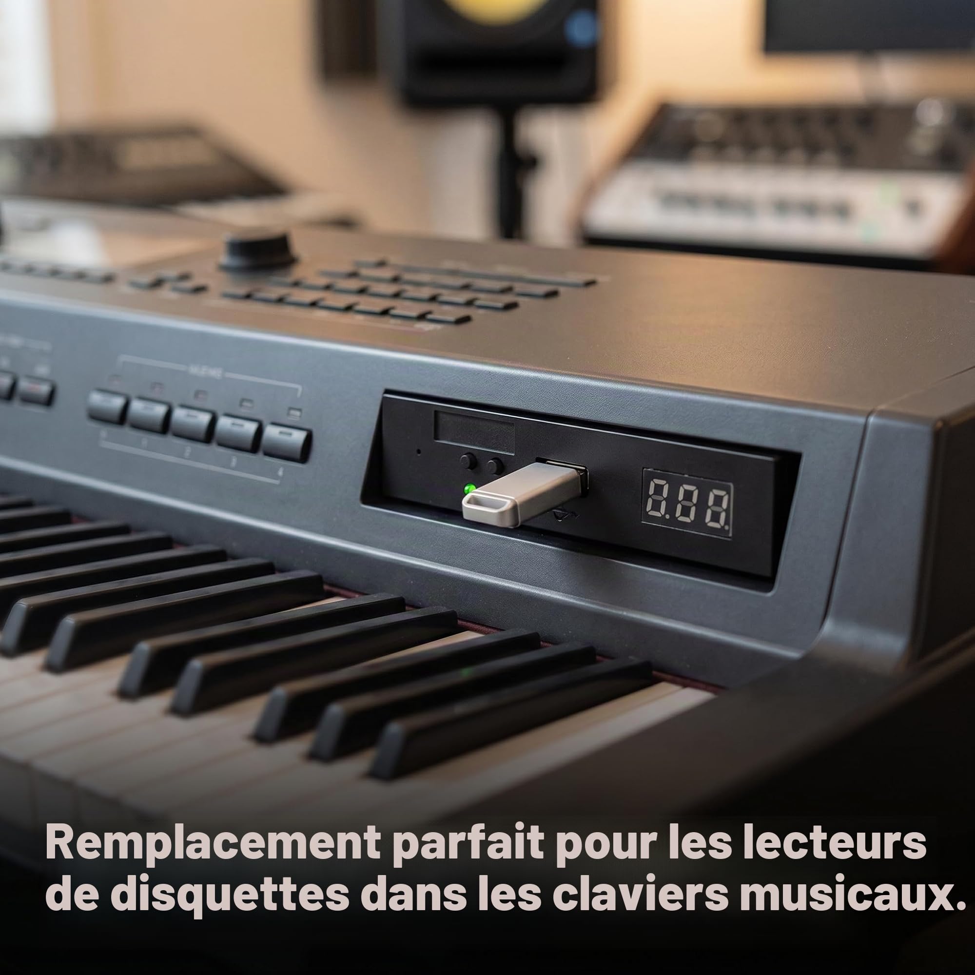 Yosoo SFR1 M44 U100 K émulateur de lecteur de disquette nouvelle Version USB organe électronique