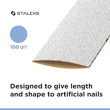 STALEKS PRO Expert papmAm Nail File Tape Refill Roll, 100 Grit, 7 m