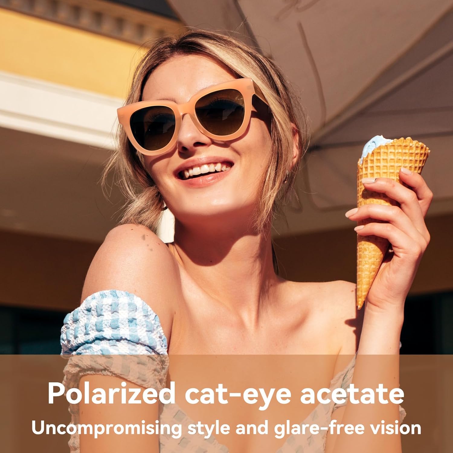 Dollger Retro Cat Eye Sunglasses Women Men Vintage Square Tortoise Shell Fashion Cateye Sunglasses