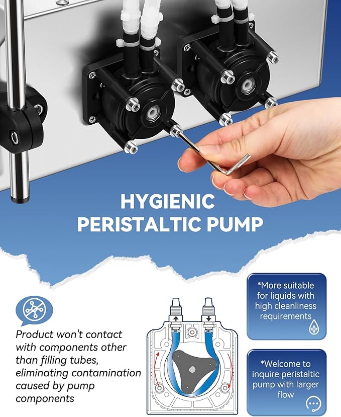 Llenadora Volumétrica de Líquidos 2 Cabezales Control Digita miniatura 2
