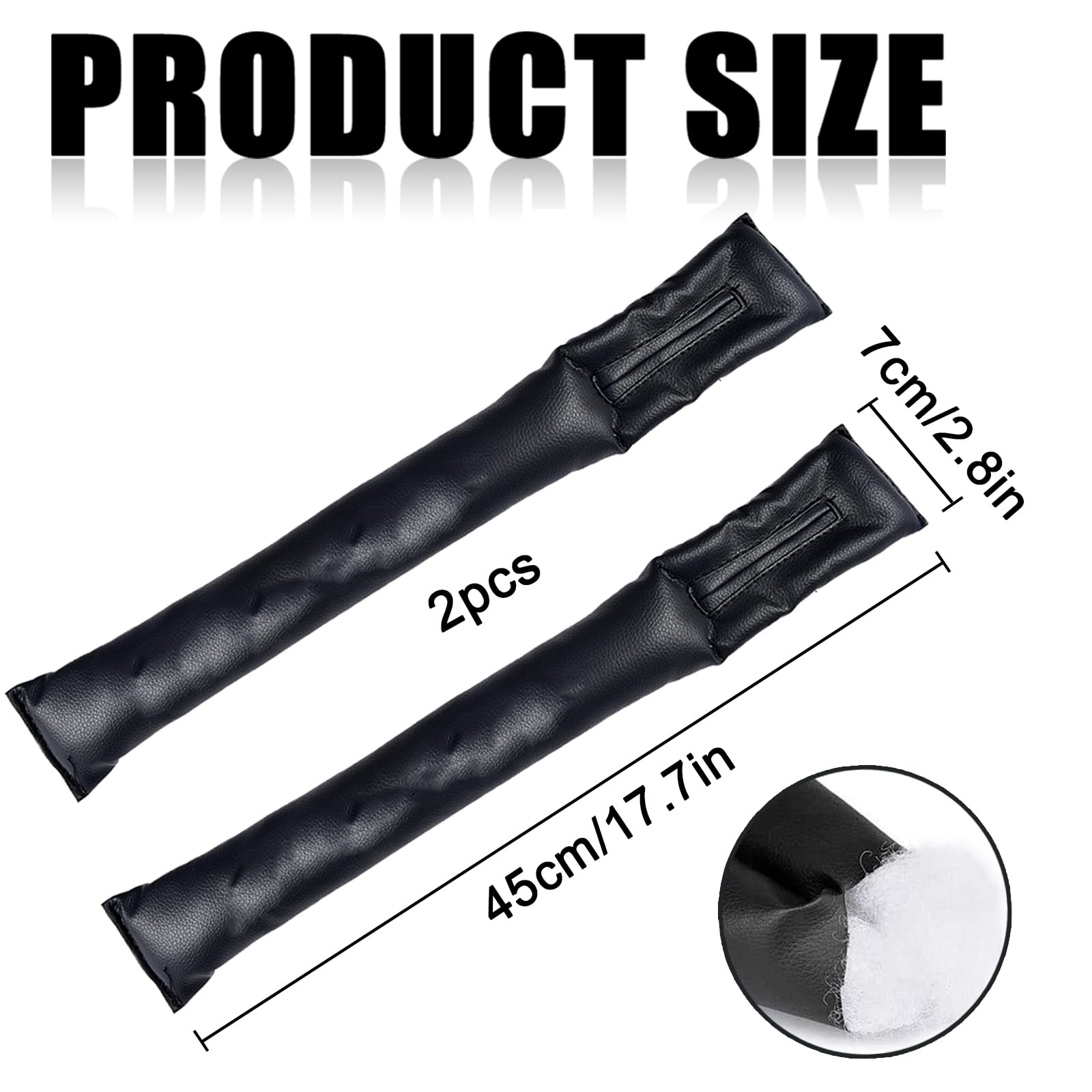 Organizzatore Per Fessure Sedili Auto - Riempitivo 40.9cm In EVA - Foto 9