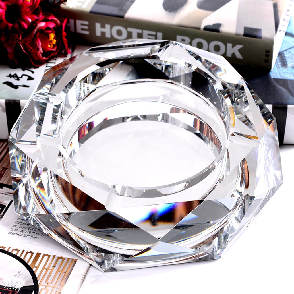 Cendrier en cristal tendance une idée cadeau personnalisée