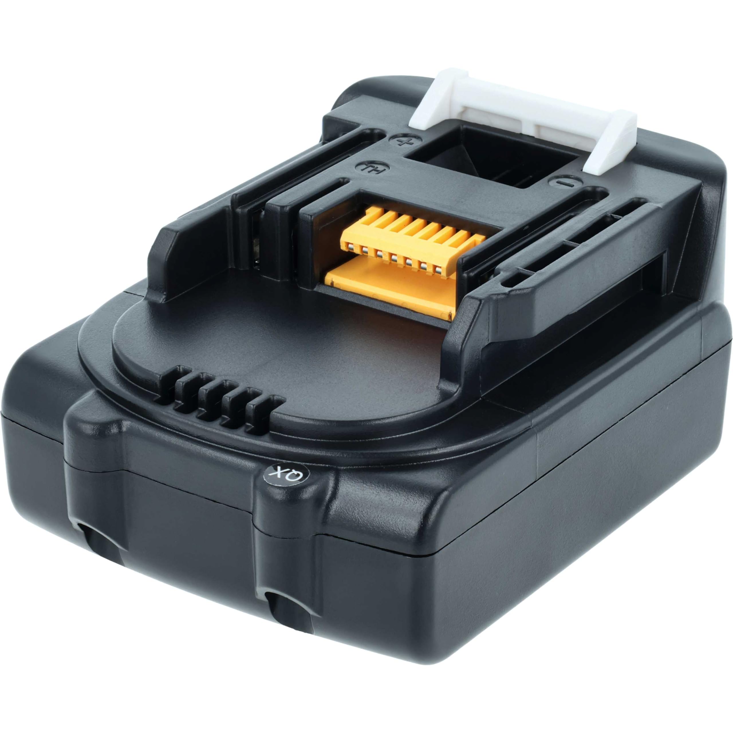 vhbw 3 x akumulator litowo-jonowy 2000 mAh (14,4 V) pasuje do narzędzi elektronarzędzi Makita BTD130FSFE, BTD130FSFER, BTD130FSFEW, BTD130FW, BTD130FZ