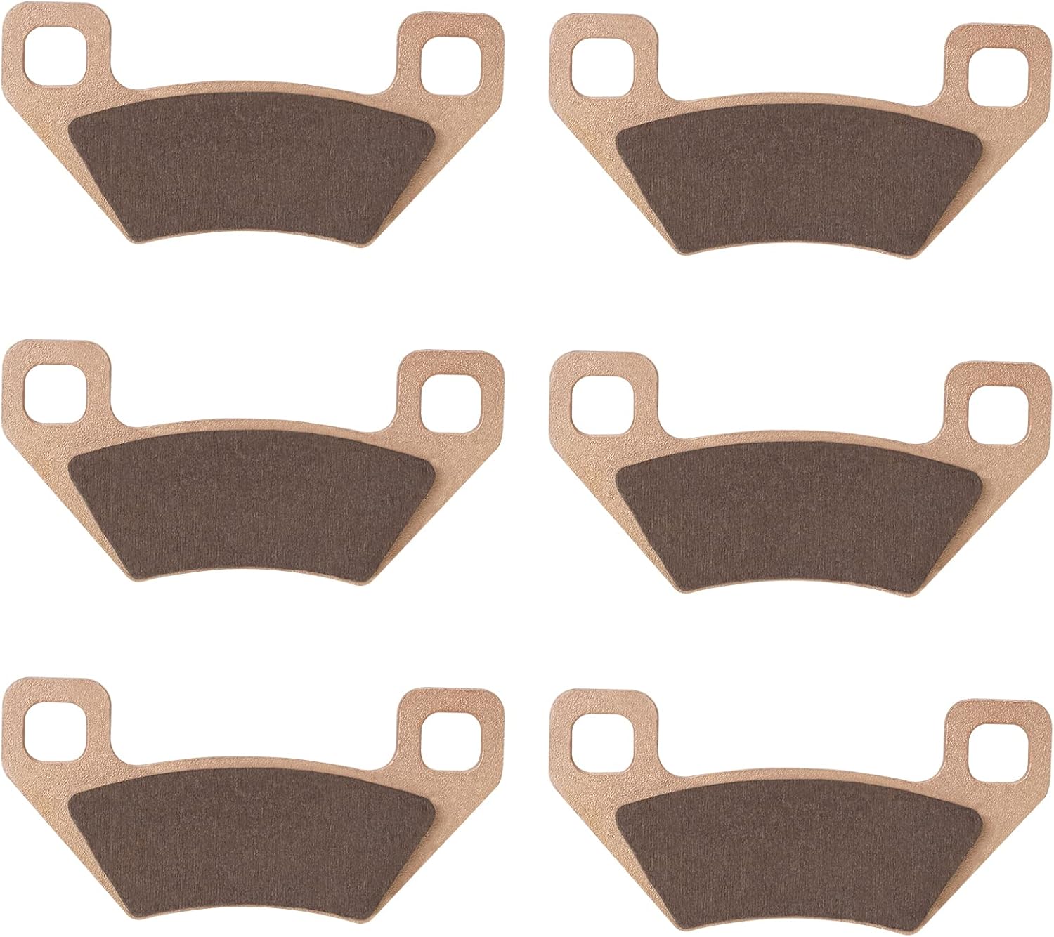 Front & Rear Sintered Brake Pads Set for 2011-2022 Fits Arctic Cat ATV TRV 400, 450, 500, 550, 570, 600, 700, 1000, 3 sets Front and Rear Brake Pads