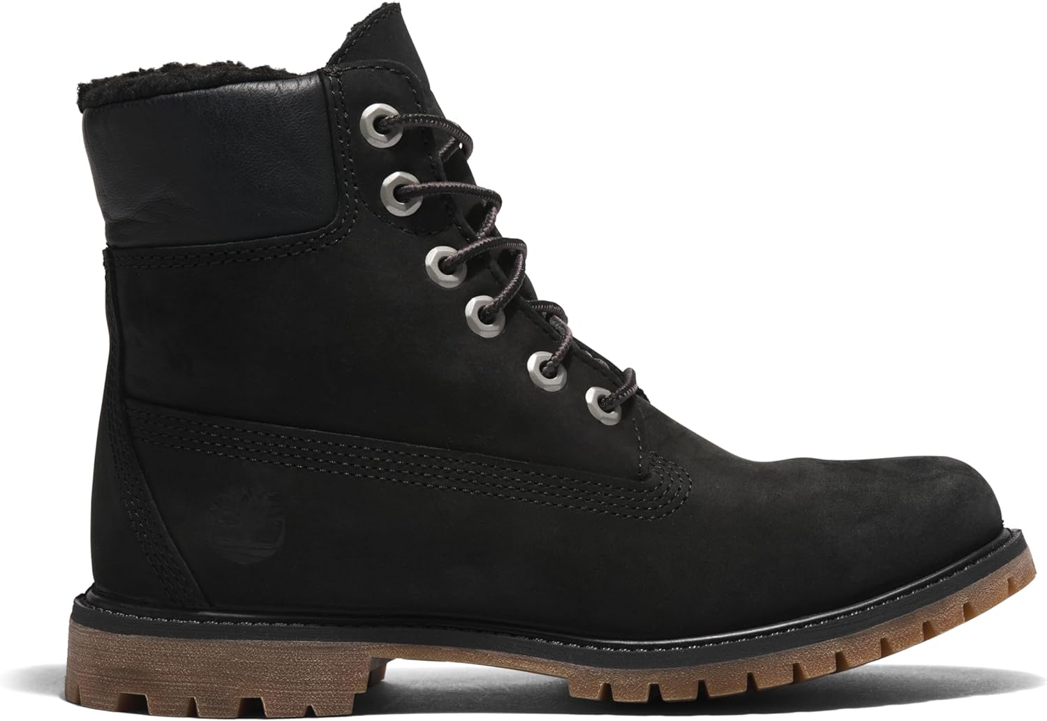 Timberland Women's Premium 6 Inch Warm Lined Waterproof Boot, Black-NEW 2024, 6.5 Wide - Image 6