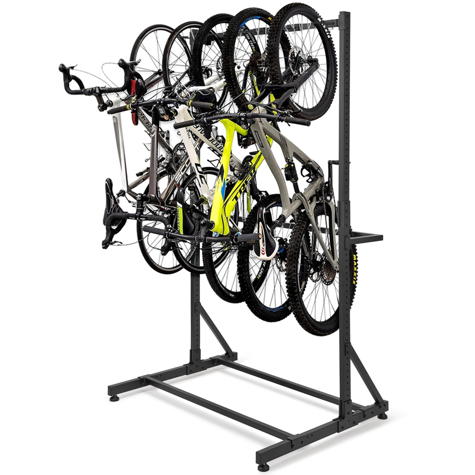 KodMtiz Freestanding Bike Storage Rack, HeavyDuty Steel for sale
