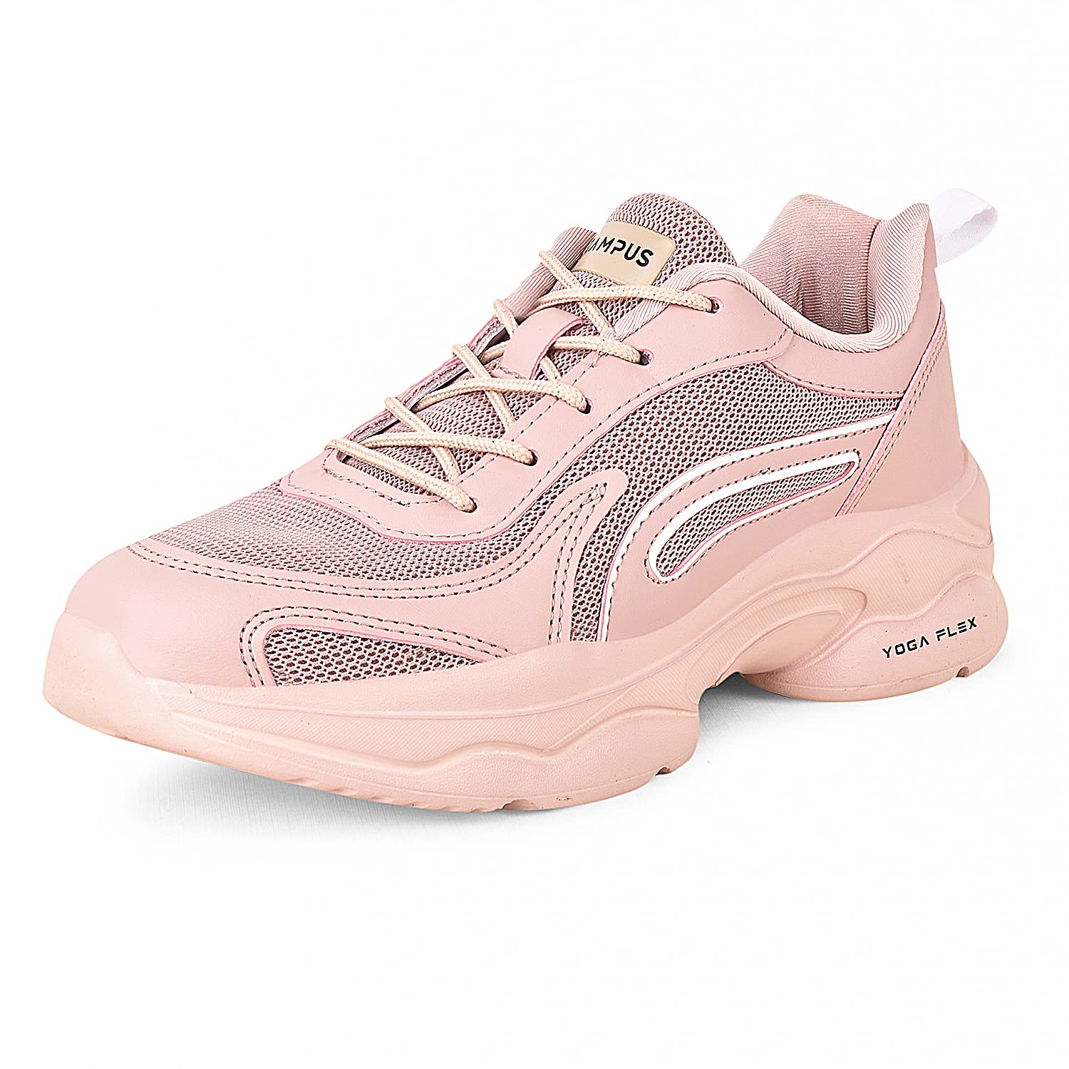 Campus Womens Camp Stella Rose Smoke/BLK Sneakers - 6UK/India 22L-114 (B0BVQSGNB2) Amazon Price History, Amazon Price Tracker