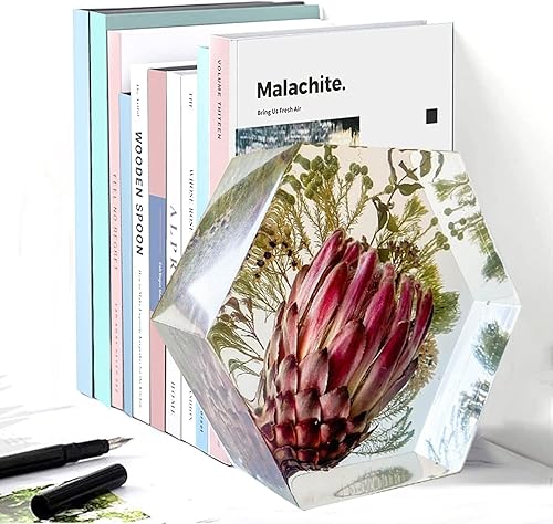 Miniatura 2 de 2 moldes de silicona grandes para resina, moldes de resina brillante para casas profundas, moldes de silicona hexagonales, moldes de resina para