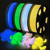 Vista 9 de Yousu - Filamento PLA de seda 1.75mm, filamento para impresora 3D de coextrusión de doble color, compatible con la mayoría de impresoras 3D, seda