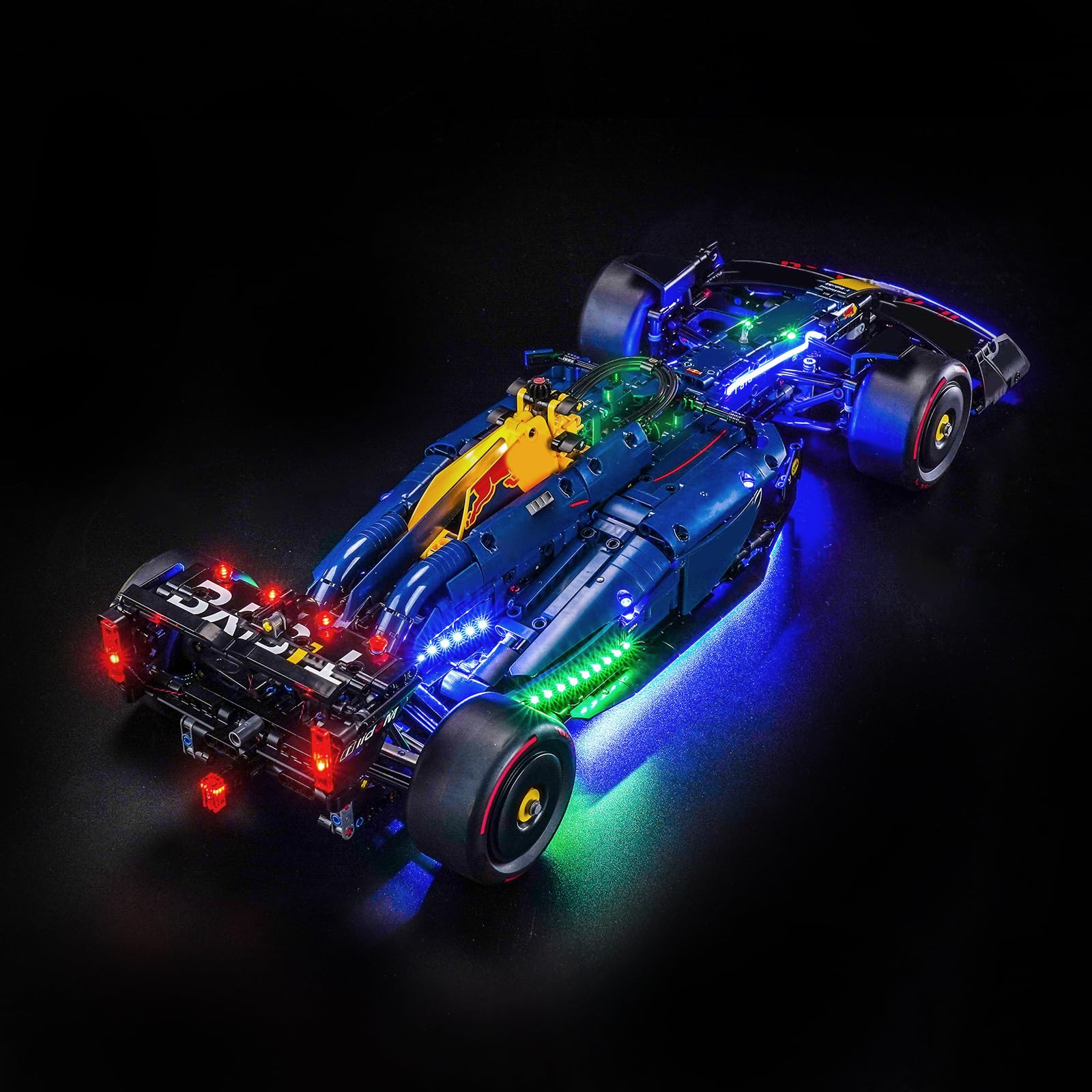 Light Kit Compatible with Lego Oracle Red Bull Racing RB20 F1 Car 42206 (No Model) - Image 3