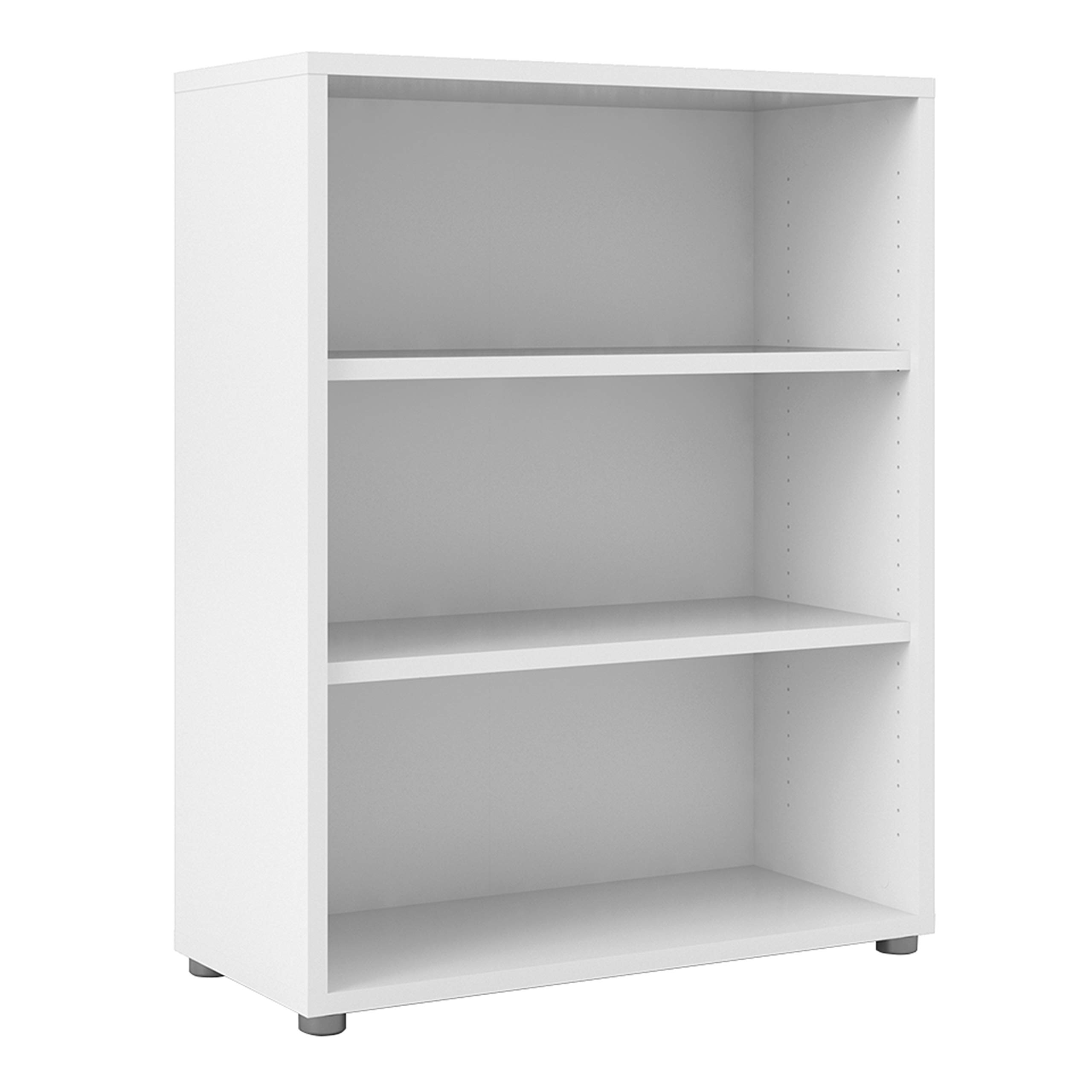 Furniture To Go | Prima Bookcase 2 Shelves in White