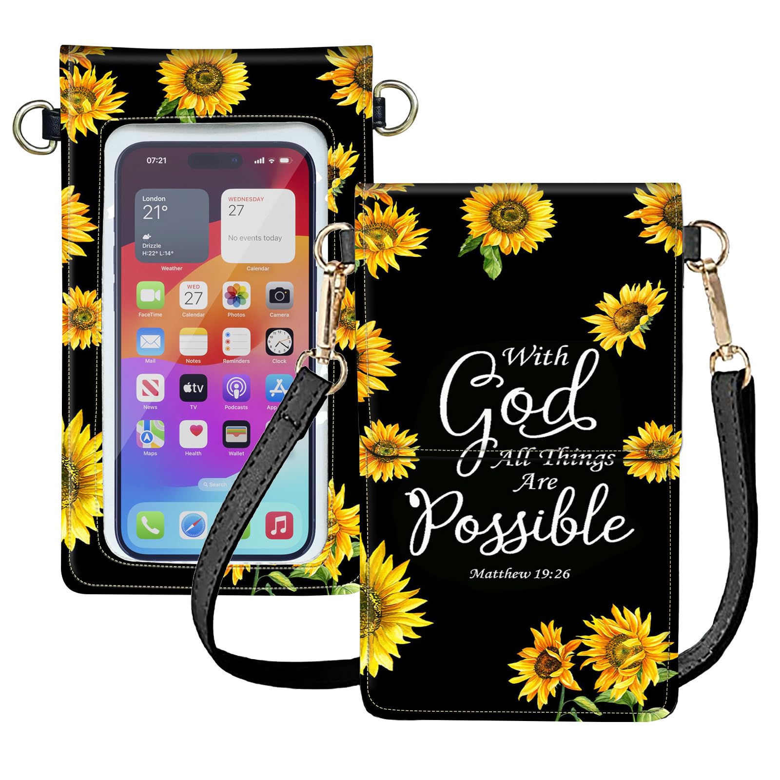 Small Crossbody Cell Phone Bag for Women Girl,Touch Screen Phone Purse,Crossbody Cell Phone Bag