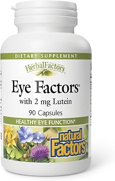 Natural Factors Eye Factors, 90 Capsules