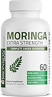 Vista 3 de Bronson Moringa Cápsulas extra fuertes Moringa Oleifera en polvo, 60