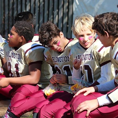 Miniatura 9 de Mysense Red Face Body Paint Stick, Eye Black Stick for Sports Football Baseball Softball, Red Lipstick Facepaint Pen for Halloween SFX Cosplay Devil