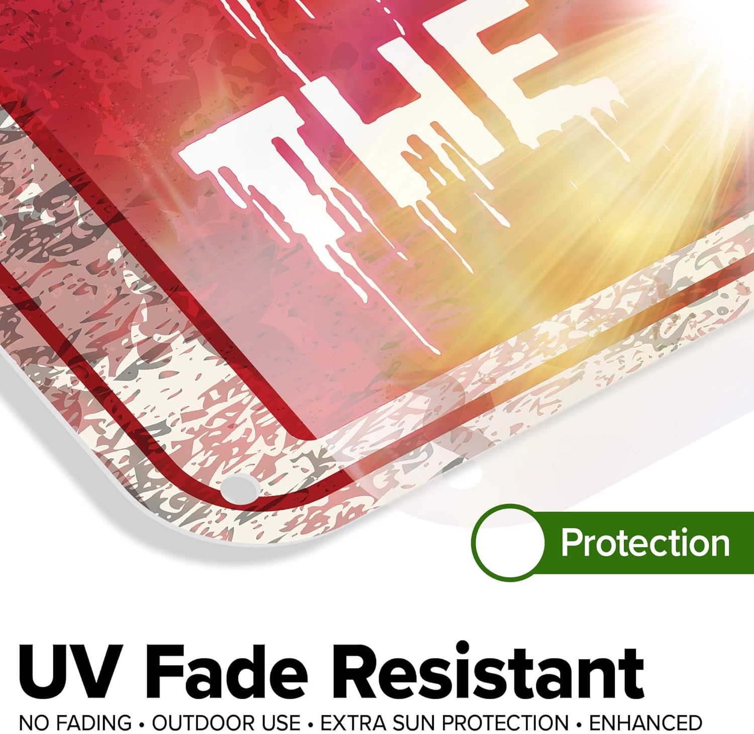 Funny Warning Sign No Trespassing We are Tired of Hiding The Bodies,18"x24" Polyethylene, Indoor/Outdoor Use, USA MADE By My Sign Center