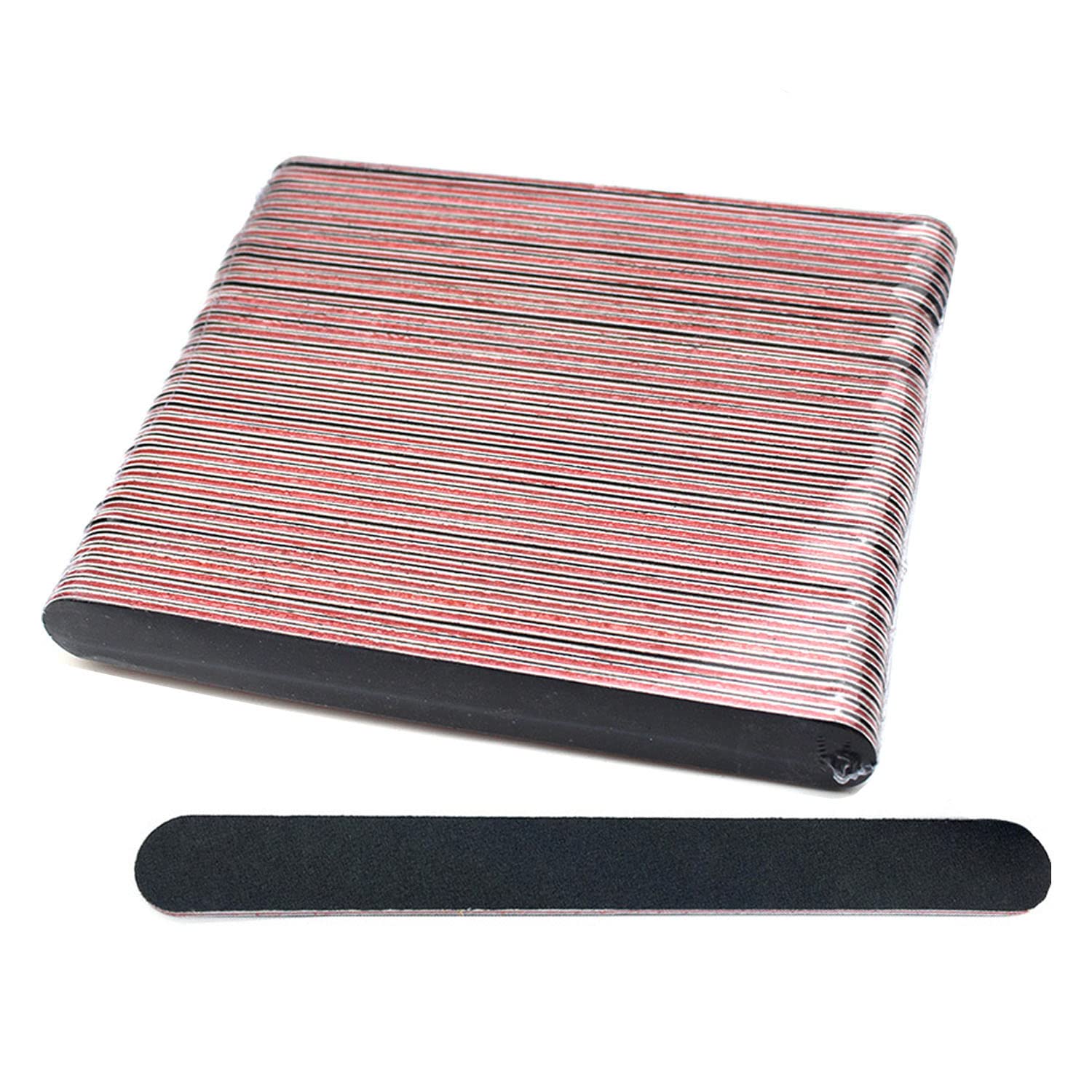 50 Packs 100/180 Grits Nail Files and Buffers Double Sided Emery Boards Manicure Tool for Acrylic Nails, Nail Care