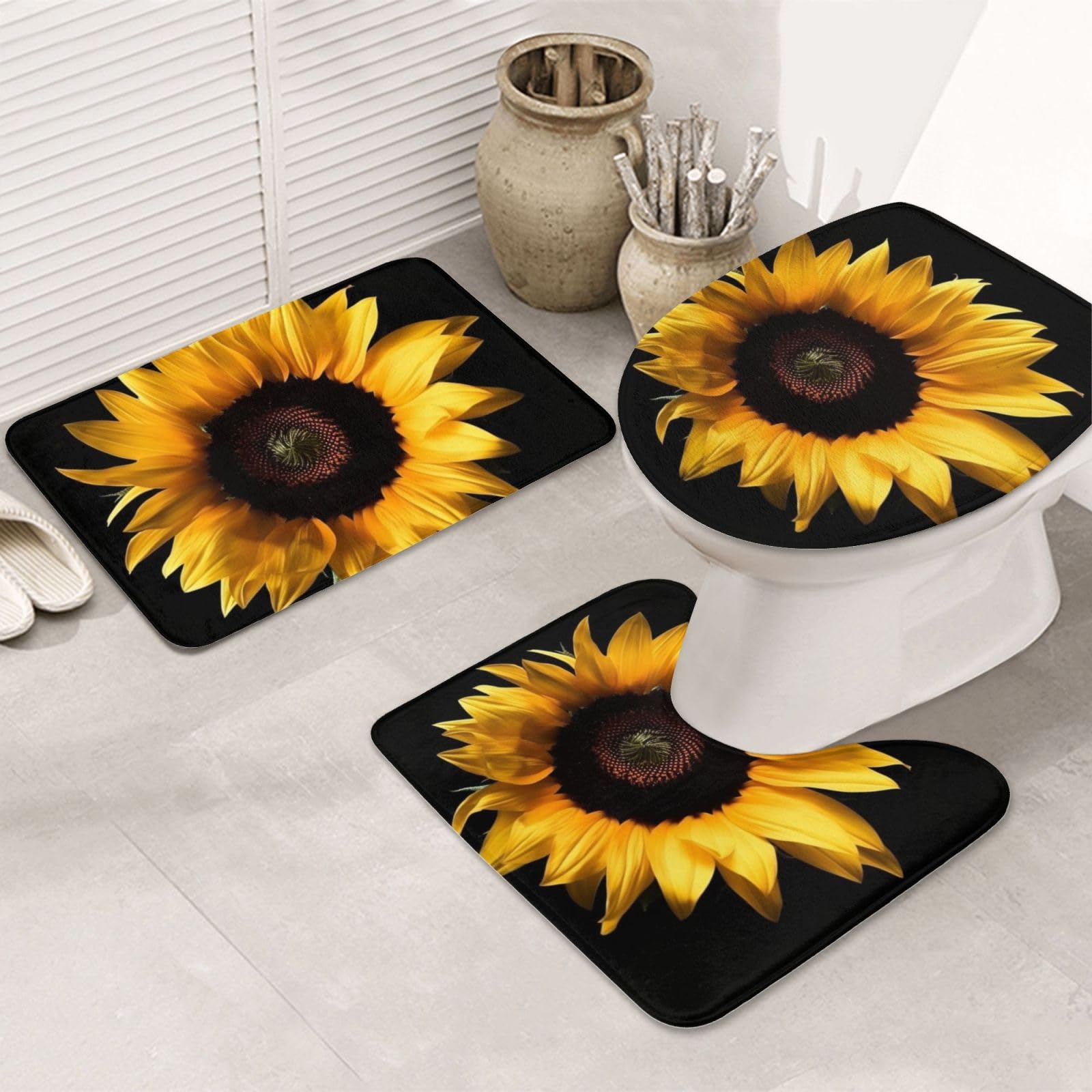 Tapis de salle de bain antidérapants pour éviter les glissades après la douche