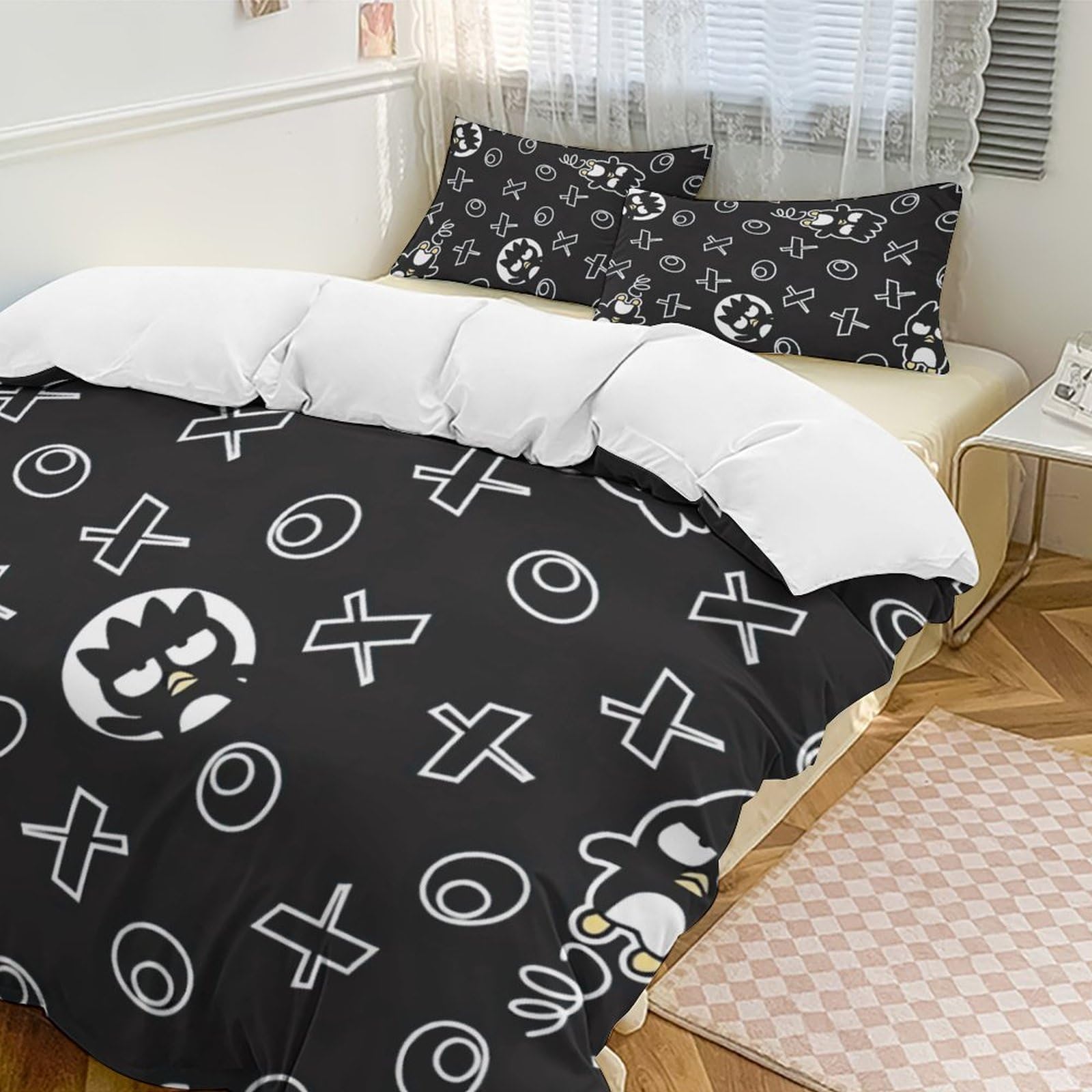 Amazon｜ばつまる バッドばつ丸 寝具3点セット 布団カバー シングル 
