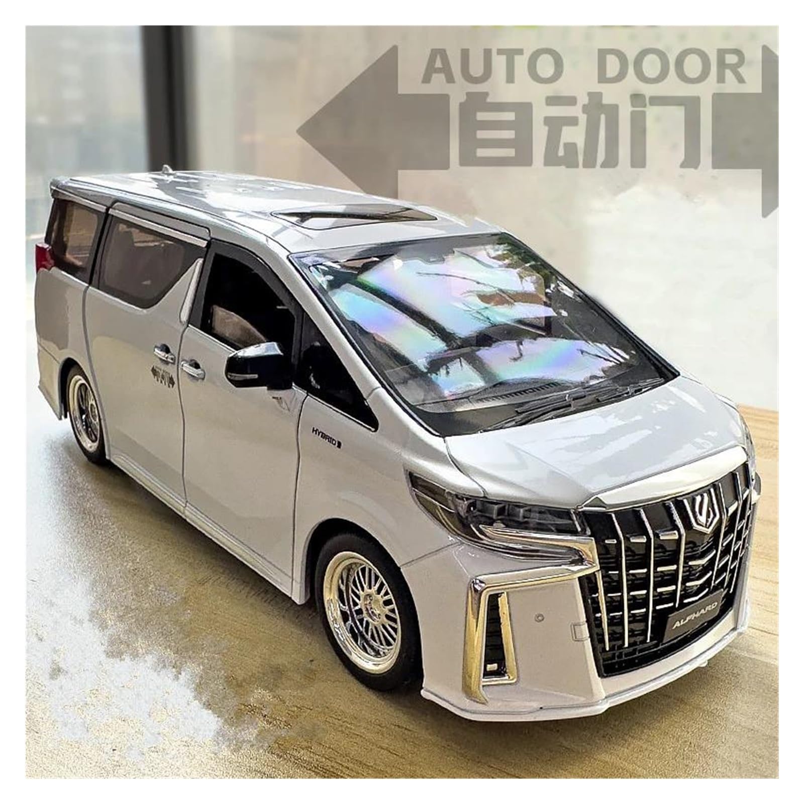 トヨタ アルファード 2023年型 TOYOTA ALPHARD 1/18 1/18 Toyota Alphard MPV Alloy Car Model Diecast Metal Toy
