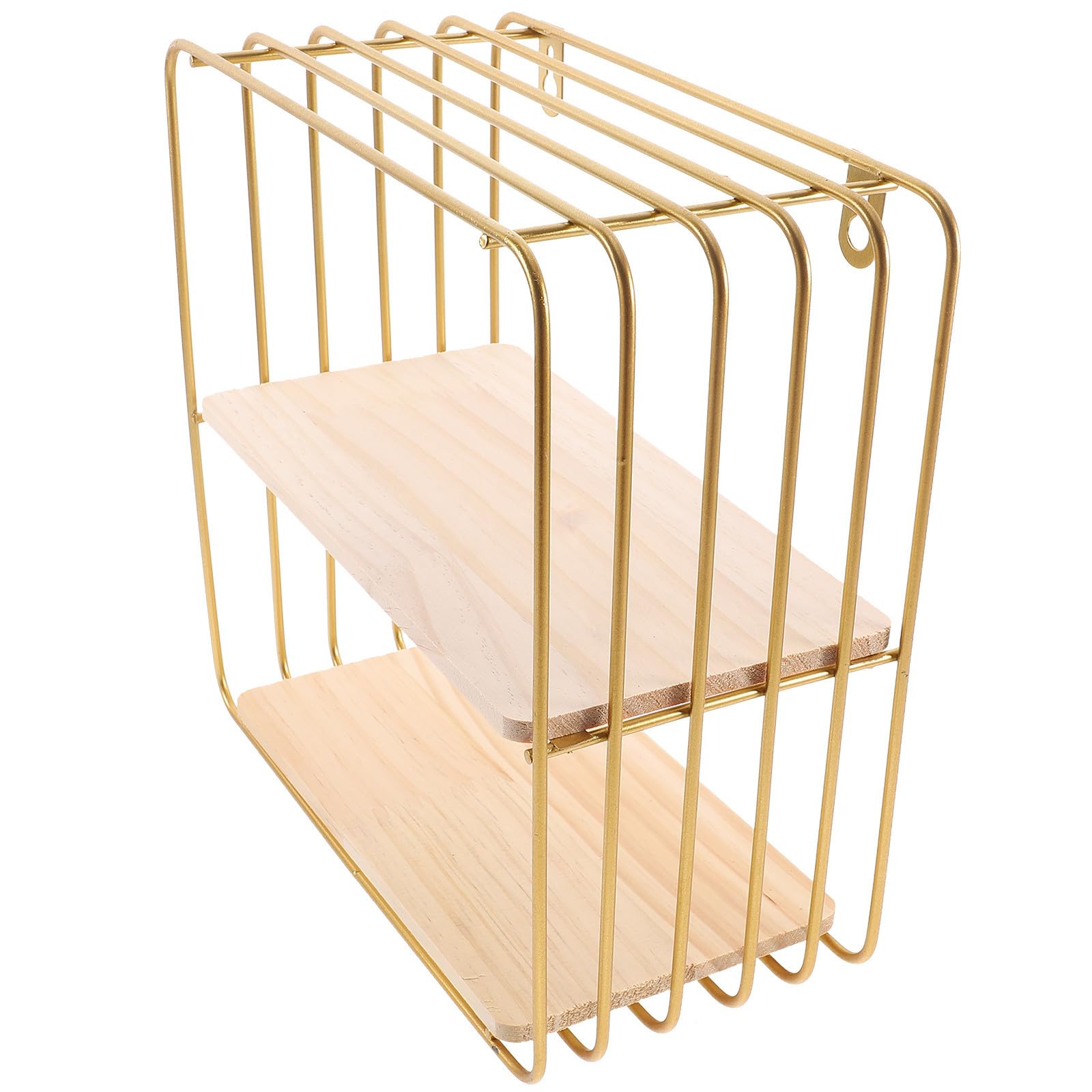 Estante flotante para decoración del hogar y orden en el dormitorio moderno