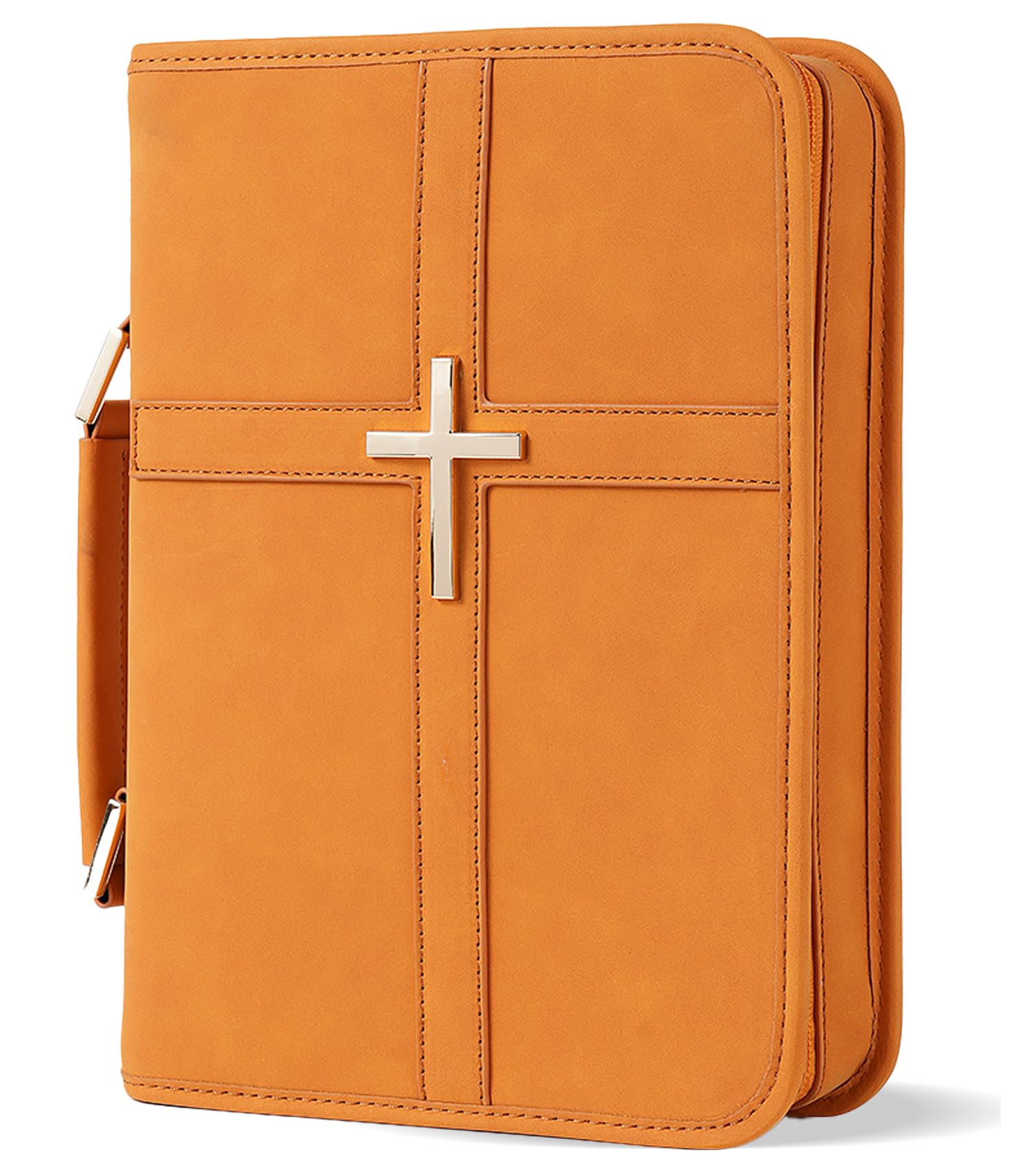 Vegan Leather Bible Cover Case, Bible Bag for Men Women, Gift Box Packaging