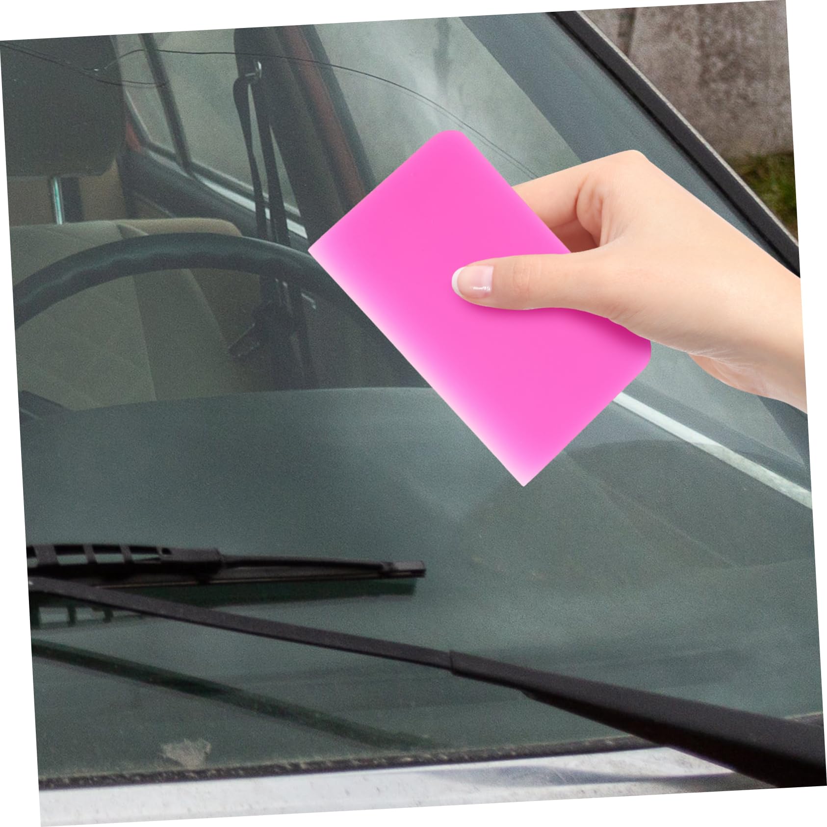 TOPBATHY 5 set Kit Di Strumenti Per L'Applicazione Di Pellicole Parabrezza Interni Auto Installazione Di Pellicole Per Auto Parabrezza Piccolo Veicolo Tergivetro 4 pezzi*5
