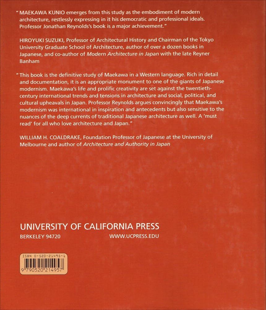 アート・デザイン・音楽 KUNIO MAEKAWA:Sources of Modern Japanese Maekawa Kunio and the Emergence of Japanese Modernist Architecture