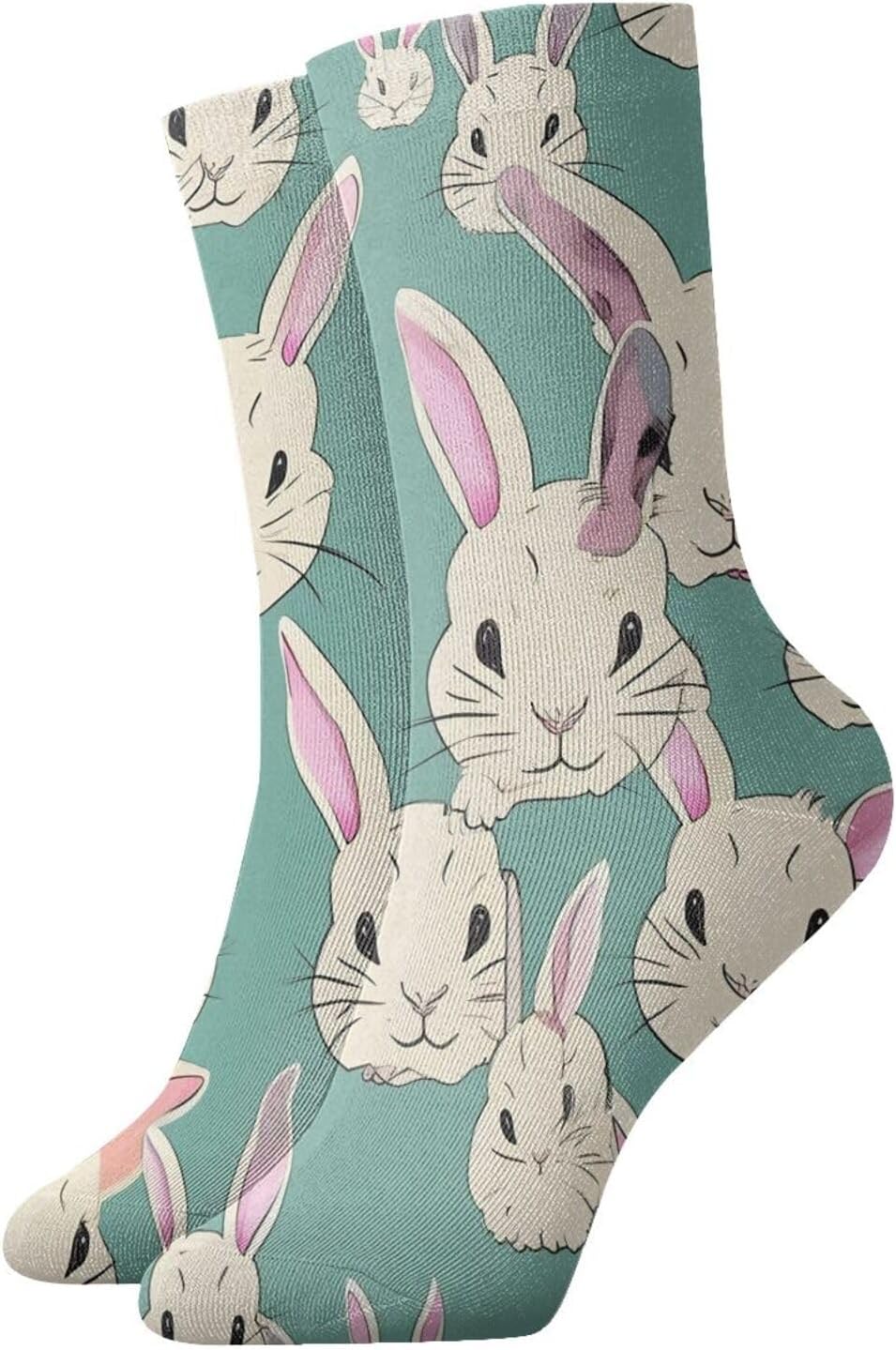 Bunny Cute Print Men Women Thick Winter Sock For Soft Warm Gift Daily Wear Hiking Sports Outdoor