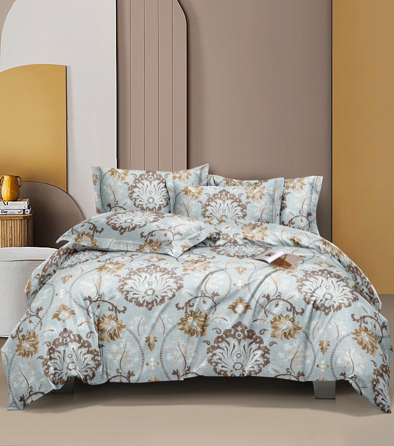 See full amazon price history chart for VIVEA RESERVE Queen Size Fully Elastic Fitted Bedsheet Double Bed with 2 Pillow Covers, 300 TC Cotton Feel Glace Cotton (78" × 60" inches, Columbus) VIVEA RESERVE Queen Size Fully Elastic Fitted Bedsheet Double Bed with 2 Pillow Covers, 300 TC Cotton Feel Glace Cotton (78" × 60" inches, Columbus) (B0CT8Y2344) Amazon Price History, Amazon Price Tracker