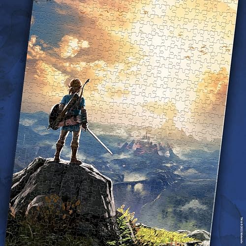 Miniatura 6 de The Legend of Zelda "Breath of the Wild" - Rompecabezas coleccionable de 1000 piezas con enlace de The Legend of Zelda Videojuego con licencia