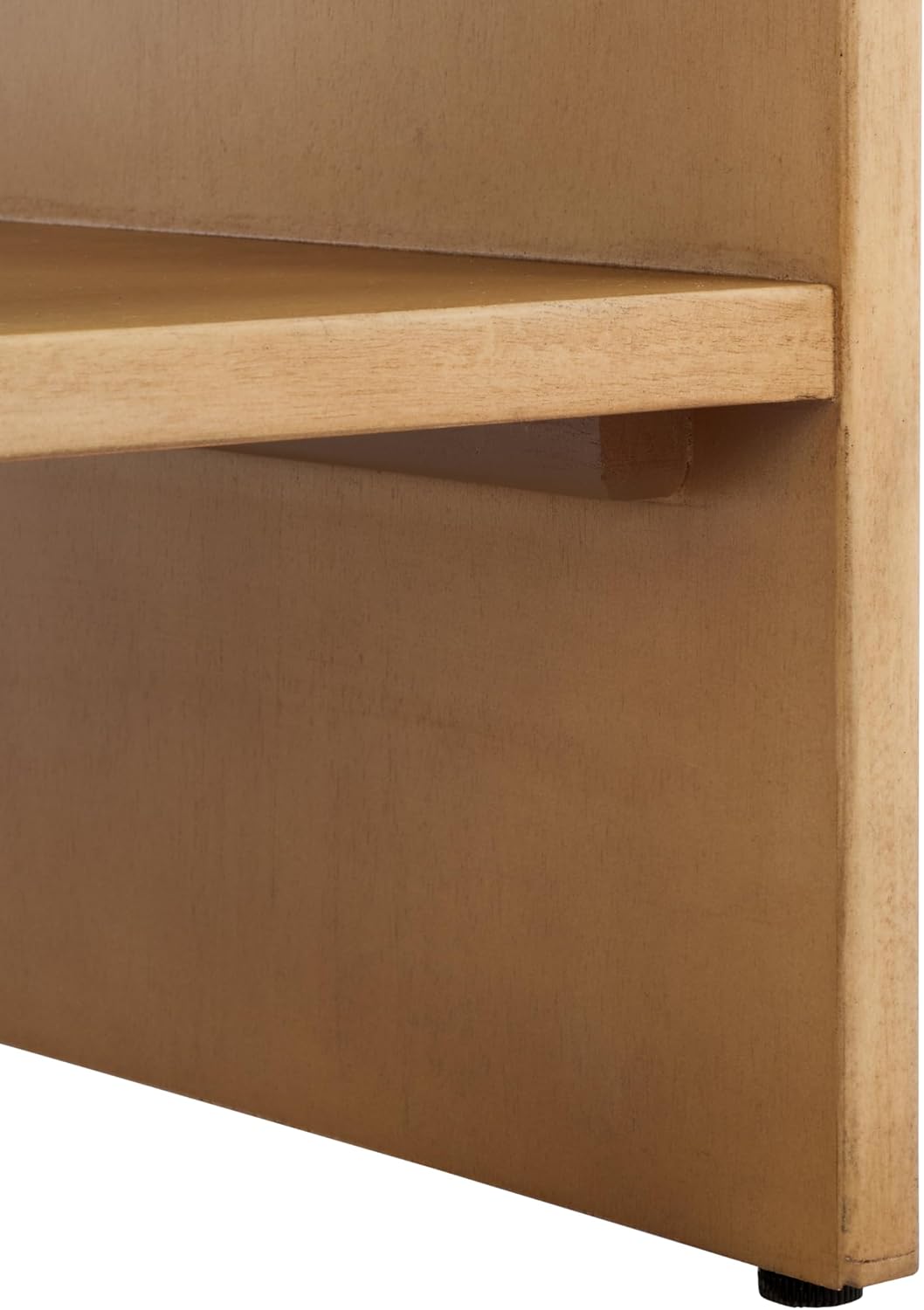 SAFAVIEH Couture Collection Haydriana Natural Brown 1-Drawer Nightstand (Fully Assembled)