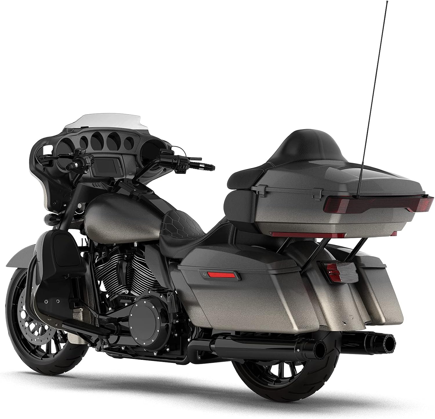 Inner Outer Lower Vented Fairing Trunk Saddlebags Front Rear Fender Complete Black Earth Fade Bodywork Bodykits Fit For Harley 2018 CVO Limited Electra Glide and Ultra Limited 2015-2023