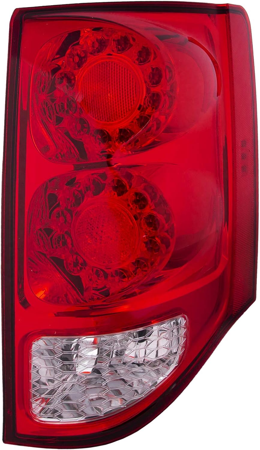 Headlights Depot Replacement Fits Tail Light LED Type Right Passenger
