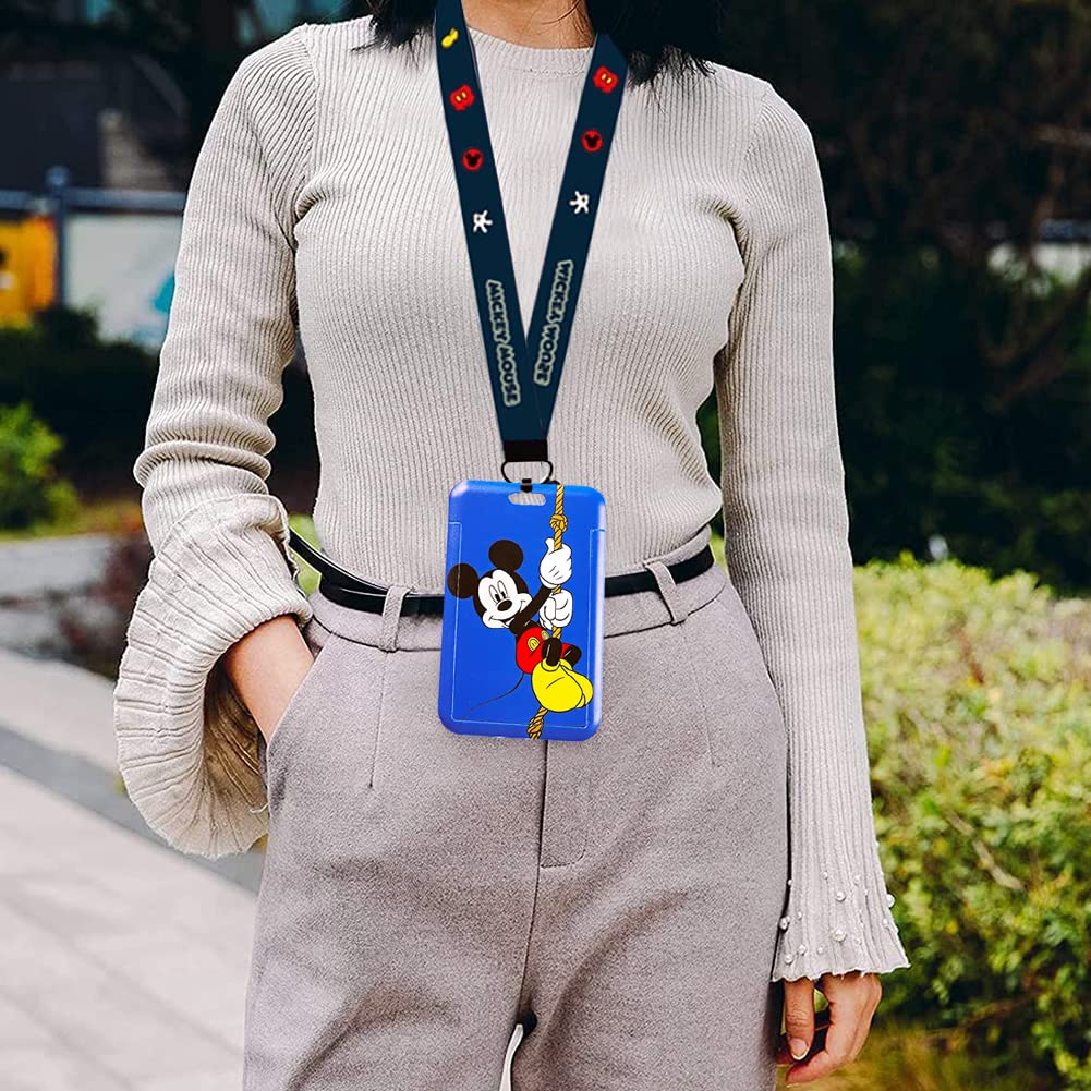 Lanyard Portabadge Mickey E Minnie - Cordino Con Portatesserini E Portamonete - Foto 6