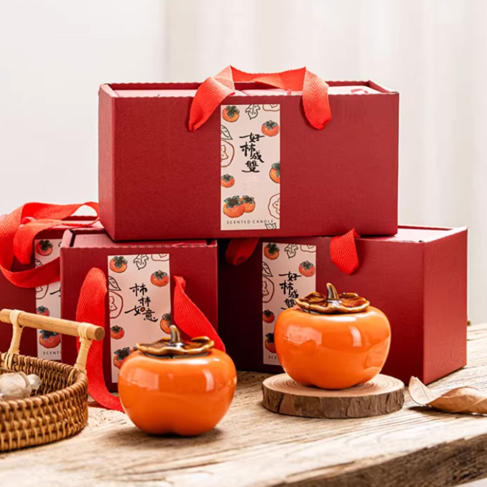 Velas de cerámica hechas con cera de soja y aceites esenciales, vela de aromaterapia reutilizable, velas en tarro creativas, decoración del hogar(Freesia,2PCS)